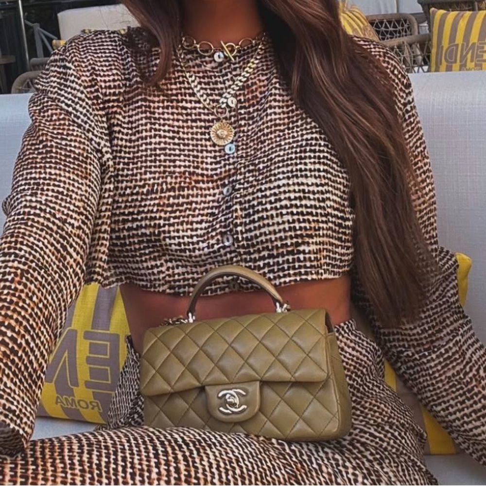 T bar clasp link necklace